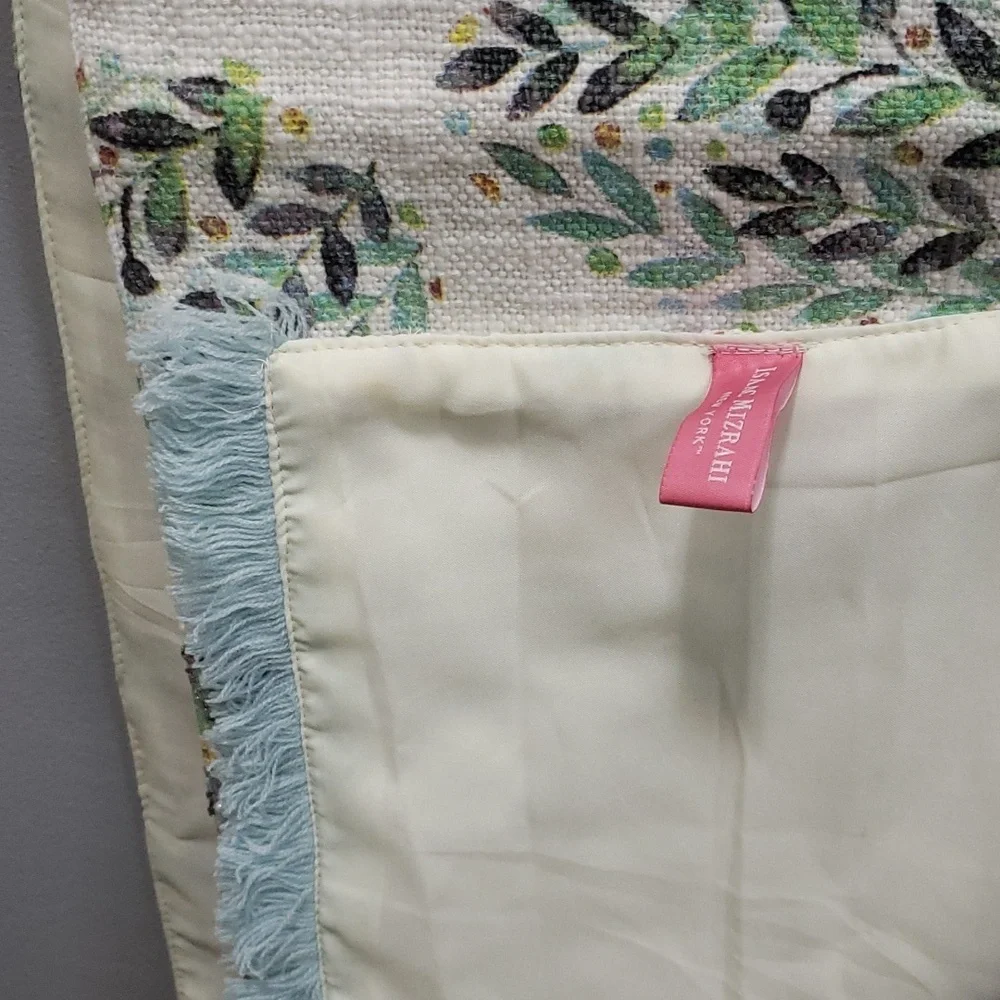 Isaac Mizrahi NWOT Beaded Spring/Easter Egg Table Runner